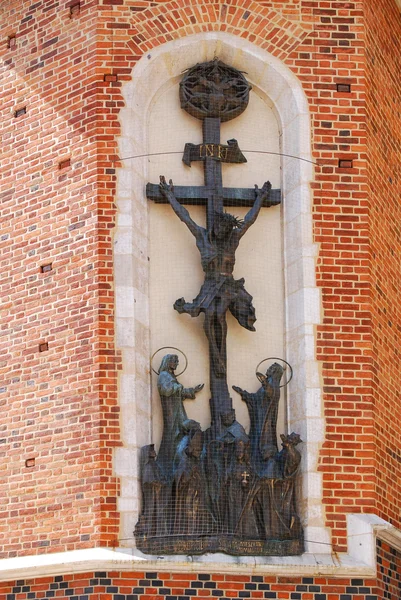 Fragment de l'église Sainte-Marie à Cracovie — Photo