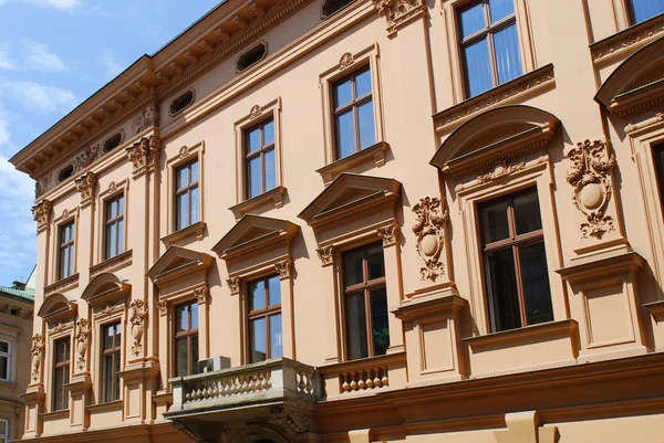 Altes Haus am Hauptplatz in Krakau — Stockfoto