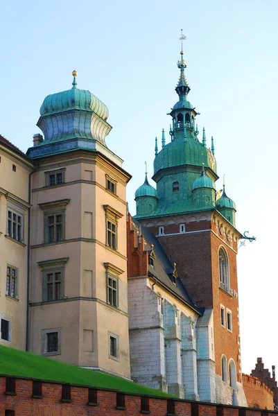 Royal wawel slott, Krakow — Stockfoto