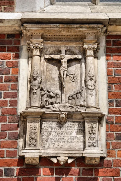 Fragment din Biserica Sf. Maria din Cracovia — Fotografie, imagine de stoc