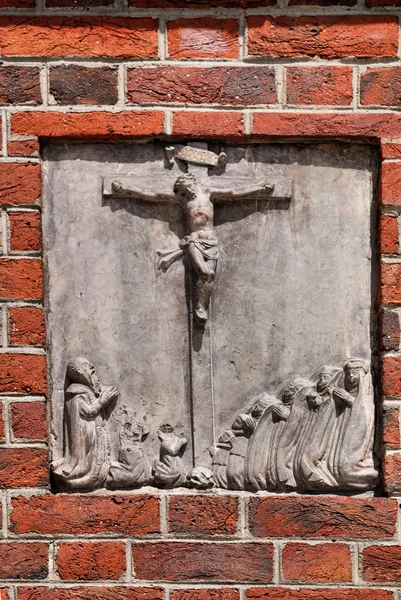 Fragment Kościoła Mariackiego w Krakowie — Zdjęcie stockowe