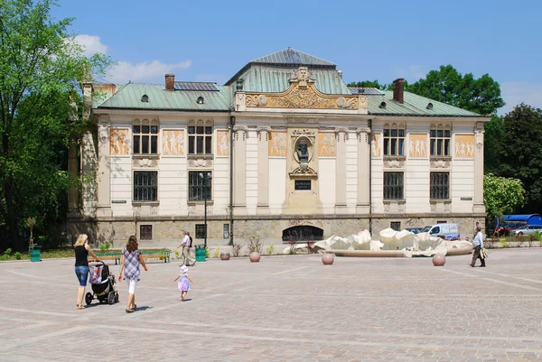 Palacio de las Artes en Cracovia. Polonia — Foto de Stock