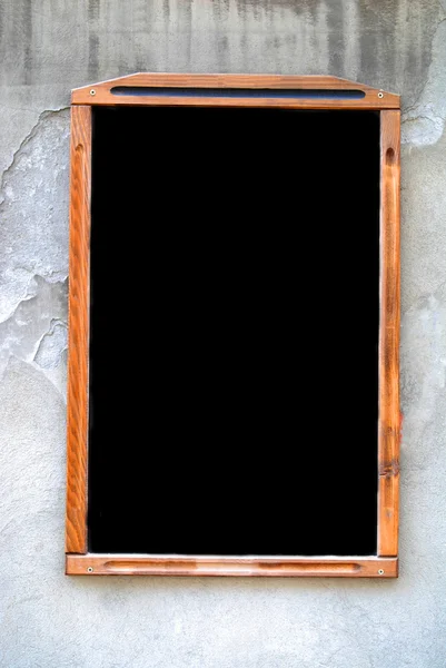 Boş yazı tahtası menü işareti — Stok fotoğraf