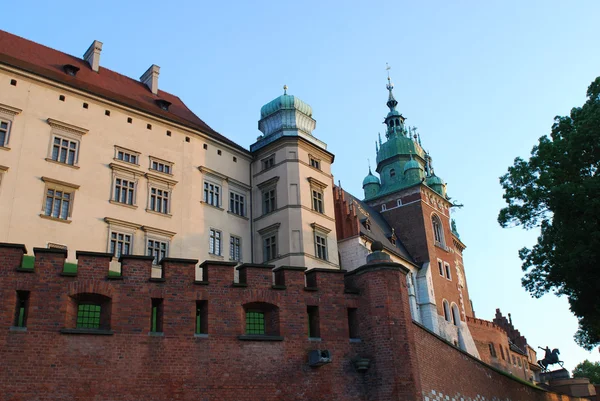 Zamku Królewskiego Wawelu, Kraków — Zdjęcie stockowe