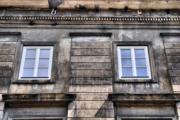 Stary dom na rynku głównym w Krakowie — Zdjęcie stockowe