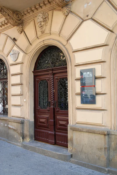 Casa de Jan Matejko em Cracóvia — Fotografia de Stock