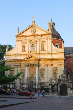 Kerk van de heilige apostelen Petrus en Paulus in Kraków.