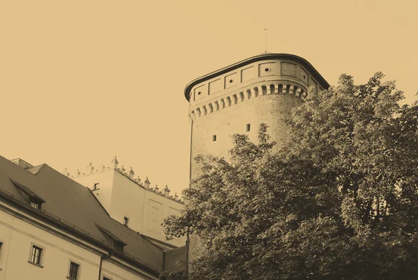 Фото Королевского Вавельского замка в старом стиле, Краков — стоковое фото
