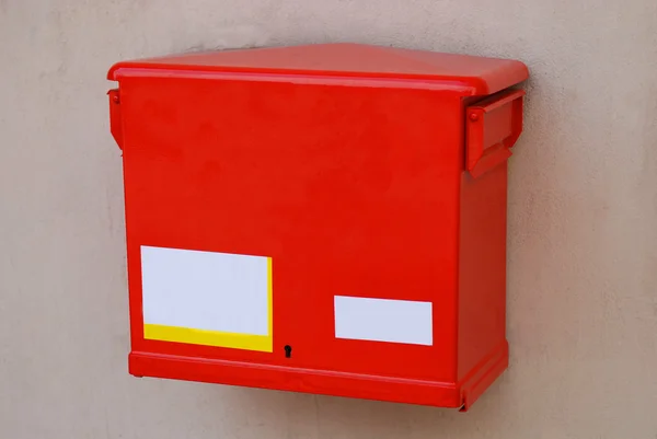 Czerwona Skrzynka pocztowa — Zdjęcie stockowe