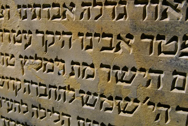 Eski Yahudi Mezarlığı'ozarow. Polonya Rechtenvrije Stockfoto's