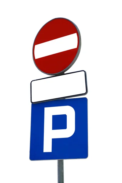 Sinal de estacionamento — Fotografia de Stock