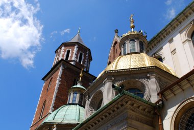 cracow wawel hill Katedrali'nde