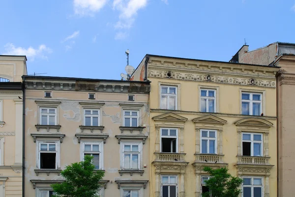Casa en la ciudad vieja en Cracovia — Foto de Stock