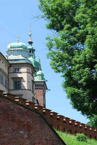 Koninklijke wawel kasteel in Kraków — Stockfoto