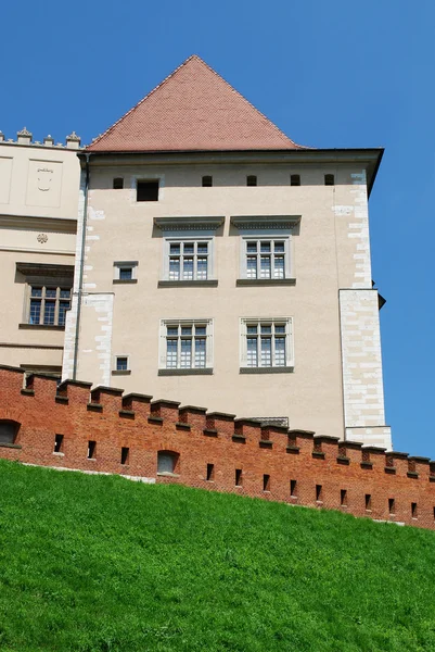 Wawel Royal castle civarındaki cracow — Stok fotoğraf
