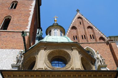 cracow wawel hill Katedrali'nde