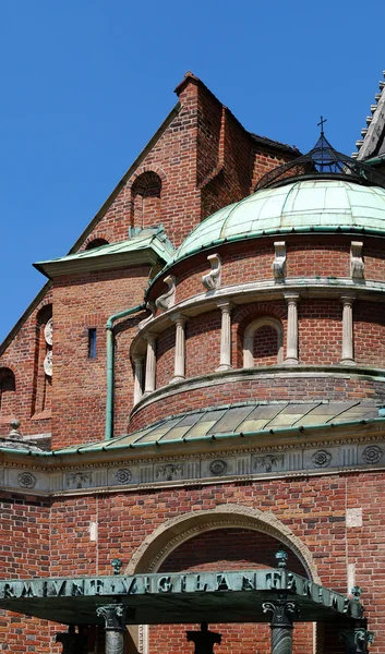 Katedrála na wawel hill v Krakově — Stock fotografie
