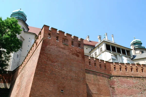 Zamku Królewskiego Wawelu, Kraków — Zdjęcie stockowe
