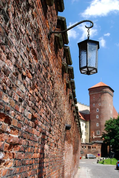 A Wawel királyi kastély Krakkóban — Stock Fotó