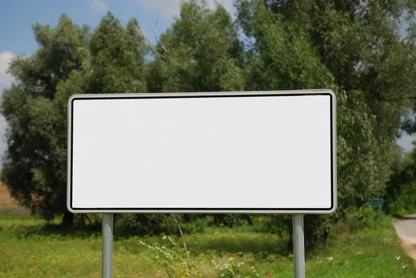 Büyük açık billboard — Stok fotoğraf