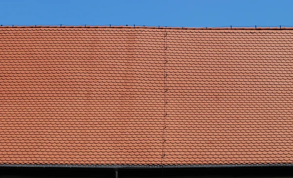 Telha telhado — Fotografia de Stock