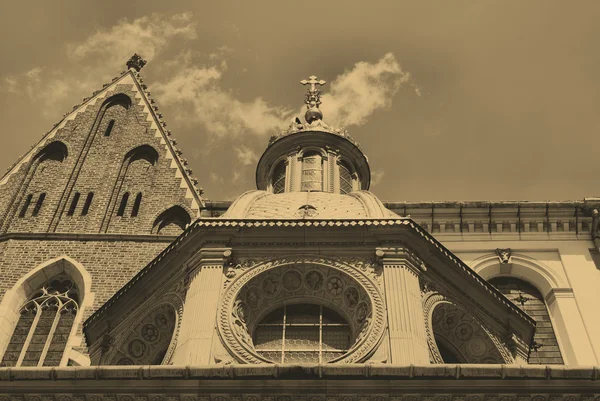 Cattedrale di Wawel Hill a Cracovia. Polonia — Foto Stock