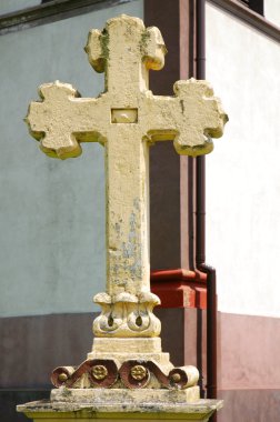 Old cross clipart