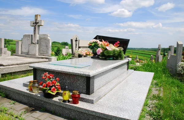 오래 된 묘지 — 스톡 사진
