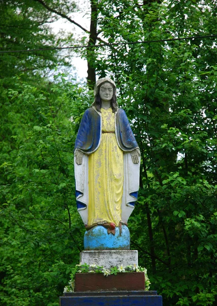 Heliga Maria staty — Stockfoto