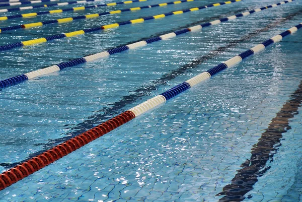 Wyścig pływanie — Zdjęcie stockowe