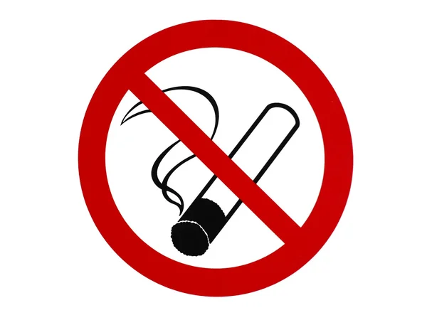 Rauchen verboten! — Stockfoto