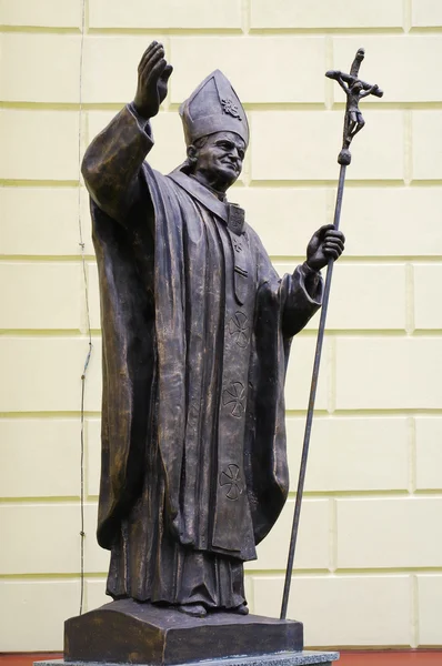 Posąg Jana Pawła II — Zdjęcie stockowe