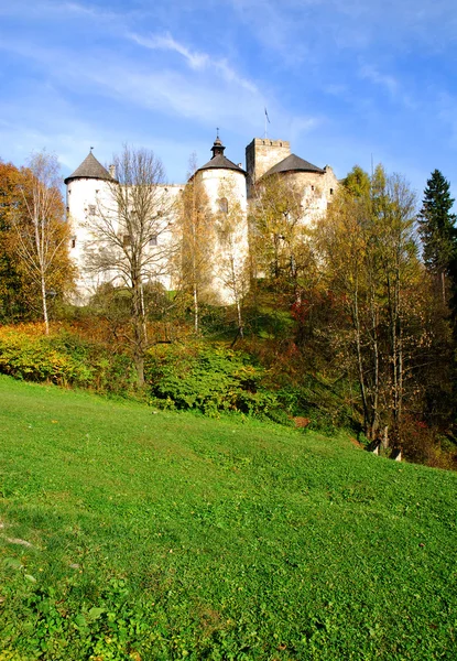 Niedzica 'daki kale. Polonya — Stok fotoğraf