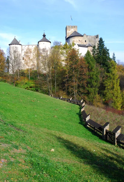 Slottet i Niedzica. Polen — Stockfoto