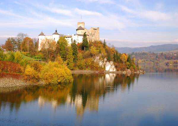 Castle in Niedzica. Poland