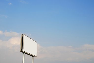 boş billboard arka plan