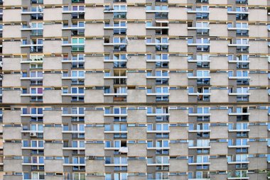 Windows and balconies clipart