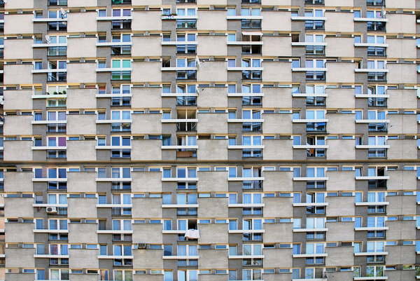 Windows and balconies