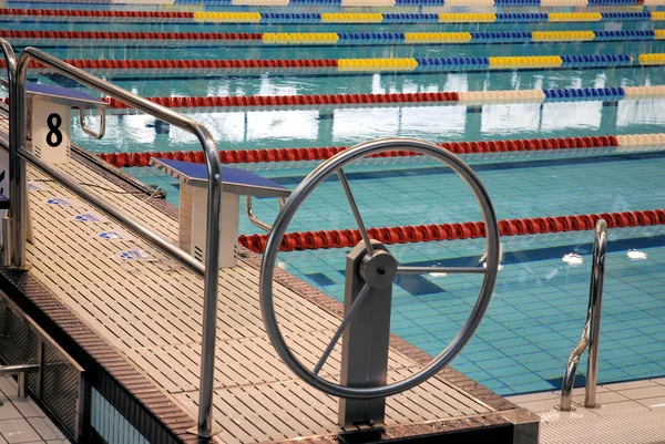 Gara di nuoto — Foto Stock