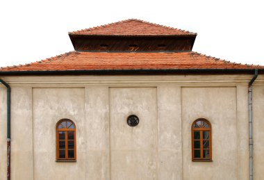 The old synagogue in Sandomierz, Poland clipart