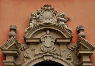 Portal of the Church of St. Michael in Sandomierz clipart