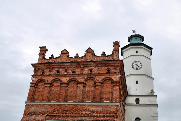 Altes Rathaus in Sandomierz, Polen. — Stockfoto