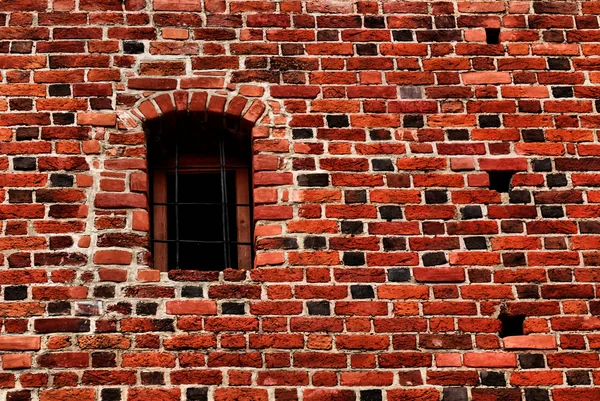 Παράθυρο του ένα μεσαιωνικό κτίριο — Φωτογραφία Αρχείου