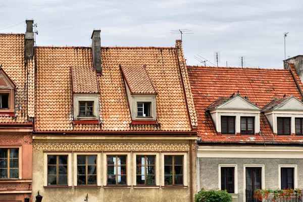 Oude huis in sandomierz — Stockfoto