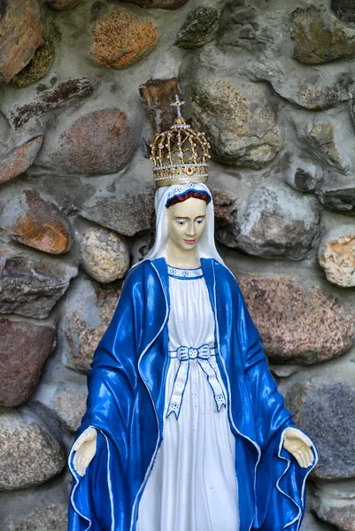 Santa Maria estátua — Fotografia de Stock