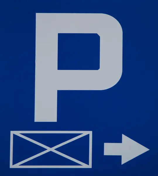 停车标志 — 图库照片