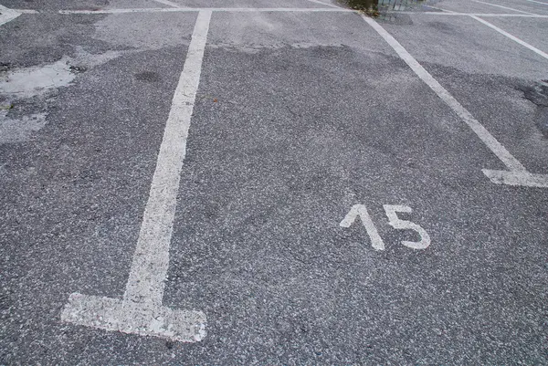 Estacionamiento vacío — Foto de Stock
