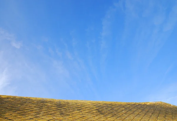 Naast elkaar op een dak — Stockfoto