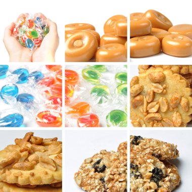 Cookie collage clipart