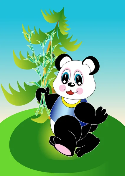 stock vector Panda